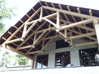 Timber Frame Porches And Entryways